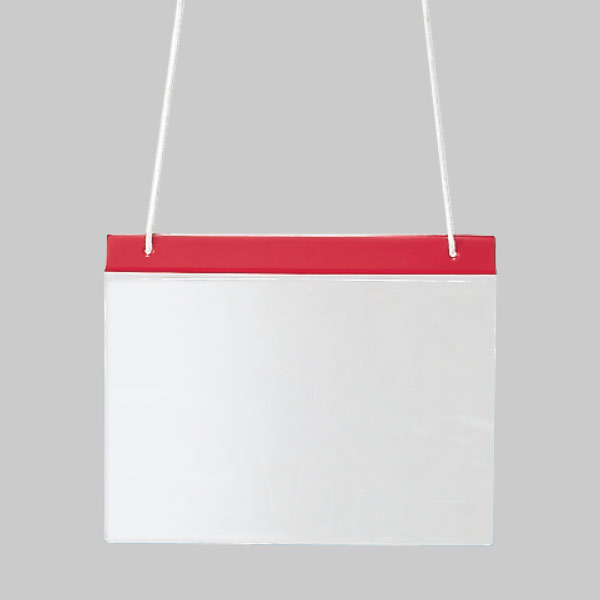 樂天商城 - ユニット ポケット式役割ホルダー 831-694 赤