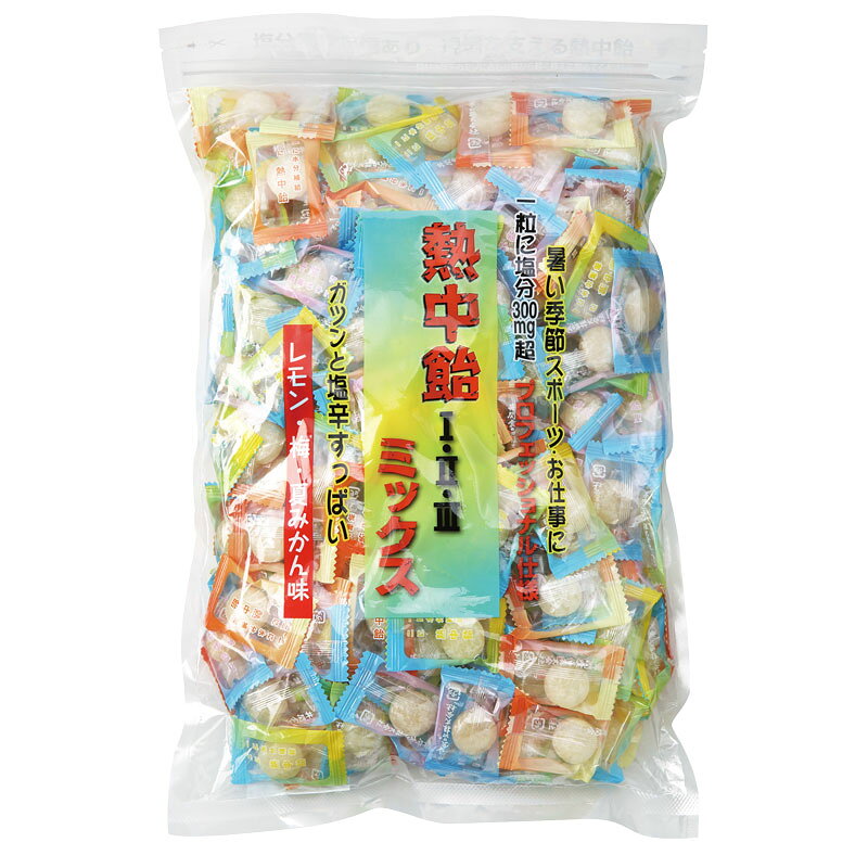 熱中対策 熱中飴ミックス1Kg HO-384
