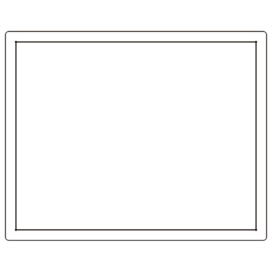 樂天商城 - ユニット UNIT 法令許可票 302-100 黒枠のみ