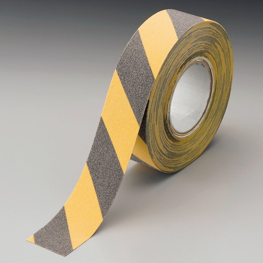 樂天商城 - ユニット UNIT アンチスリップテープ 863-394A 黄黒 50mm幅×18m巻