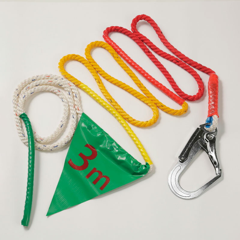 ユニット UNIT 333運動用3色ロープ(3m旗付) TMK-09