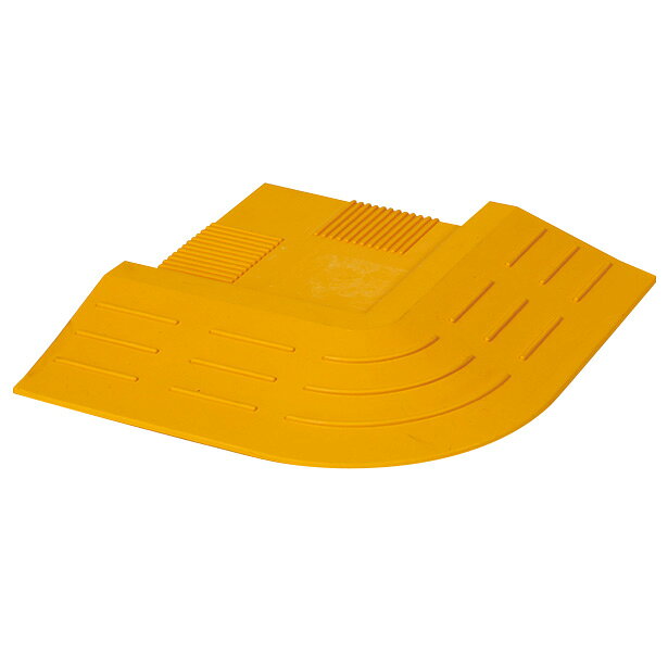 【素材・材質】 PVC 【色】 黄色 【サイズ】 高さ30×155mm角 【重量】 1．2kg 【特徴】 ●コーナー用 【販売単位】 1枚 【入数】 1枚 【注意点】※こちらの商品はご注文頂いた時点より『キャンセル不可』となりますのでご注意ください。 ［ 4068386880 ］