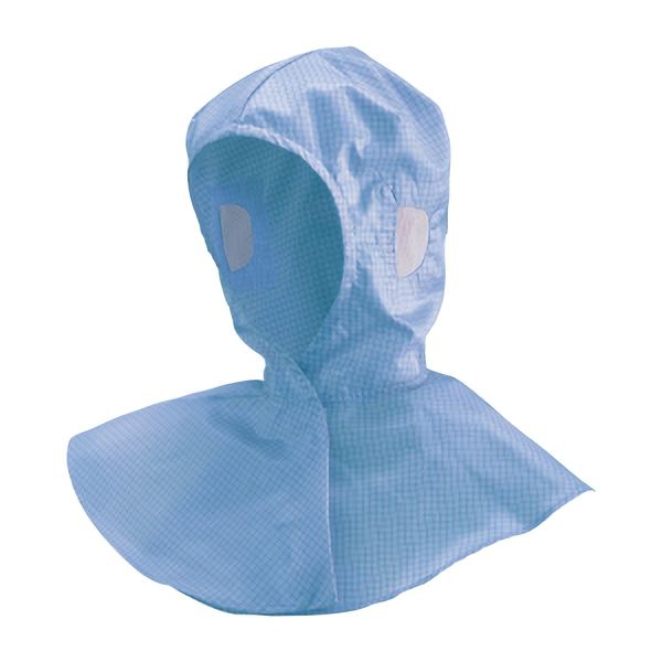 ミドリ安全 食品産業向け作業帽 フード VC01B ブルー M〜L