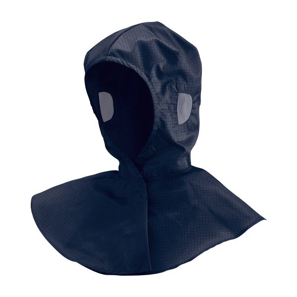 ミドリ安全 食品産業向け作業帽 フード VC01N ネイビー M〜L