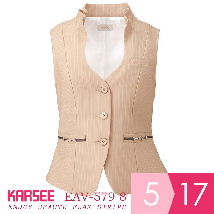  KARSEE ̳ ENJOY BEAUTE FLAX STRIPE ٥ EAV-579 8 ١她ȥ饤 517