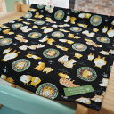 「まったり カピバラさん ランチマット ランチクロス 給食ナフキン (45×45cm)」★ ハンドメイド【楽ギフ_包装】【メール便OK】決済確認後7日以内に発送予定★