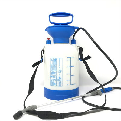 シンセイ噴霧器４L蓄圧式肩掛けタイプ除草剤・殺菌剤・殺虫剤の散布