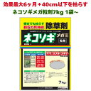 除草剤 強力 顆粒 ネコソギメガ粒剤3 7kg 1400m2まで 1/2/3/6/9袋 効果約6ヶ月持続 草丈40cmまで対応 土壌処理型 業務用にも レインボー薬品 散布器 散粒器別売 粒状 セイタカアワダチソウ スギナ ササ ススキ ドクダミ イネ科雑草にも長く効く 粒タイプ 粉末 庭 笹 根こそぎ