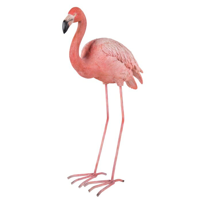 置物 鳥 かわいい オブジェ 北欧 動物 フラミンゴ 高さ69cm woobia 大型 ウービア 大きい おしゃれ ガーデン インテリア 巨大 可愛い プレゼント 玄関 雑貨 モダン 庭 ギフト 屋外 家 リアル 玄関先 ガーデンオーナメント 面白いの商品画像 3
