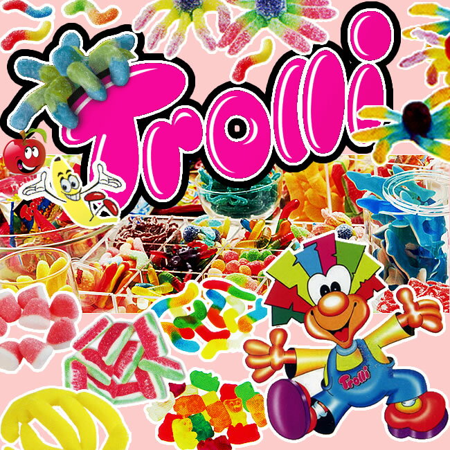 【メール便送料無料】Trolli トローリ グミ 11種類から6つ選べるお試しセット 輸入菓子