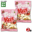 グミ 【メール便送料無料】Trolli トローリ ストロベリーキス グミ 2袋お試しセット 輸入菓子