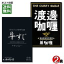 ご当地カレー 肉はたけしま 牛すじカレー＆大阪堂島 渡邉カリー 黒カリー 各1食お試しセット【メール便送料無料】