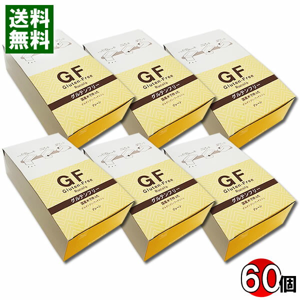 ルコラ GF 国産米粉で作ったグルテンフリーフィナンシェ プレーン 60個入りまとめ買いセット 食品添加物不使用【送料無料】