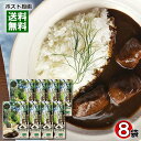 等々力黒カリー スパイシーな中辛 カレーフレーク 3〜4皿分入り×8袋まとめ買いセット 特性ブラックルウ使用【メール便送料無料】