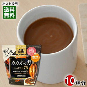 森永 カカオの力 CACAO70 200g（約10杯分） 機能性表示食品【メール便送料無料】