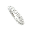 【緑屋質屋】グラフ(GRAFF) ハートシェイプ ダイヤモンド エタニティリング 合計3.8ct RGET004 Pt950【中古】