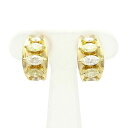 【緑屋質屋】ミキモト ダイヤモンド イヤリング 1.37ct 1.32ct K18YG【中古】