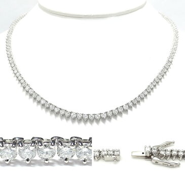 【緑屋質屋】MONNICKENDAM(モニッケンダム) ダイヤテニスネックレス 12.01ct Pt900 定価600万円【中古】【smtb-s】