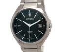 【緑屋質屋】シチズン アテッサ エコドライブ電波時計 スタンダード ATD53-3052 定価6万円 ...