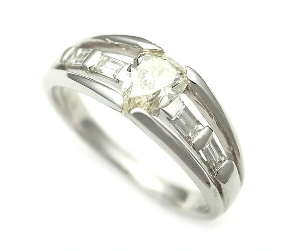 【中古】特選ジュエリーペアシェイプ...