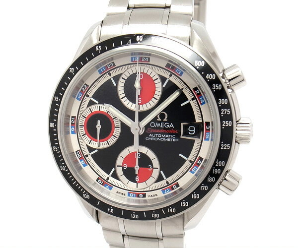 【緑屋質屋】オメガ　スピードマスターデイト　クロノグラフ　3210.52【中古】