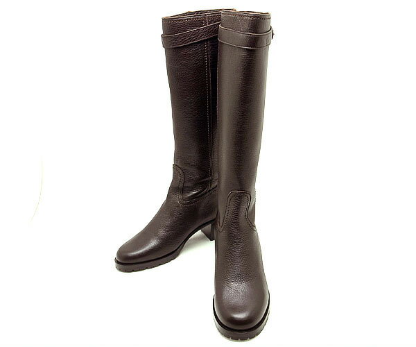 【緑屋質屋】Max Mara(マックスマーラ)　ブーツ　#36　茶【中古】