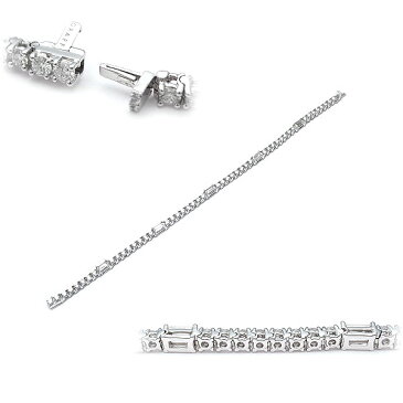 【緑屋質屋】グラフ(GRAFF) ダイヤラインブレスレット(テニスブレスレット) 4.80ct K18WG【中古】【smtb-s】