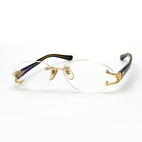 【緑屋質屋】ブルガリ 253KG ブルガリブルガリ メガネ K18/パヴェダイヤ入り【中古】