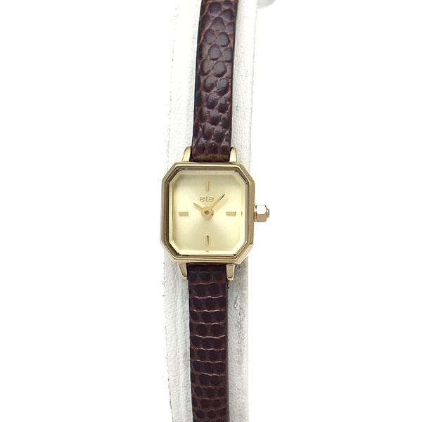 【緑屋質屋】ete(エテ) オクタゴンフェイス ダイヤモンド ウォッチ レディース【保証対象外商品】【中古】のサムネイル