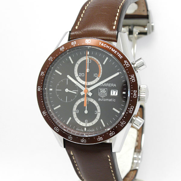 【緑屋質屋】タグホイヤー　カレラ　クロノグラフ　CV2013.FC6206【中古】