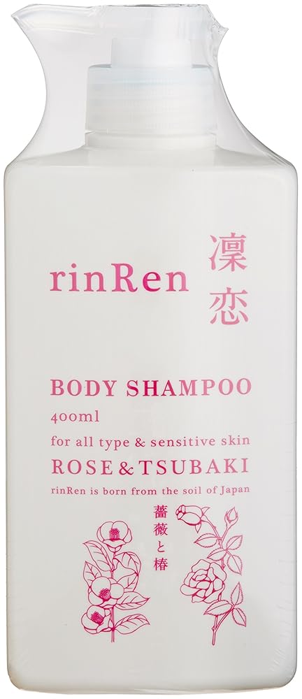 Rakuten - リンレン ボディシャンプー ローズ&ツバキ 400ml