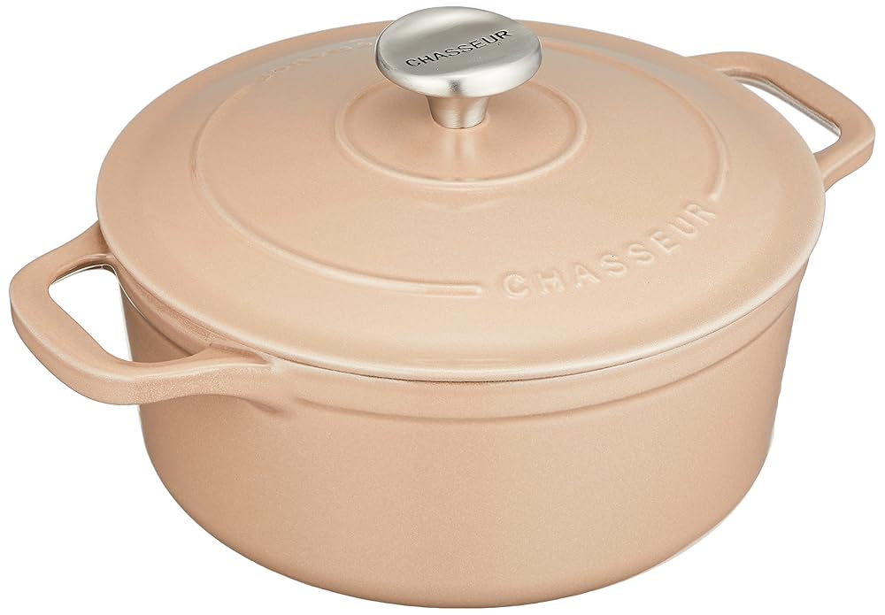 CHASSEUR サブライム ラウンドキャセロール 20cm マロングラッセ CH472016MA