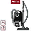 Miele ミーレ 高性能 紙パック式 掃除機 オブシディアン ブラック 黒 - 紙パック式掃除機 コンパクト そうじき 吸引力 強い 高い カーペット 絨毯 ...