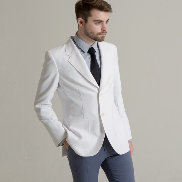   ĹµȡStitch Notched Single Breasted Lab Men's Jacket±˥ե...