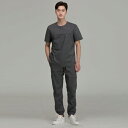 jp Scrub Pants  Elastic Cotton Cargo Jogger Scrub Men's Pants Stone Graya@jtH[fUCi[uh AcmeciҁEa@EpEXNuE㖱߂Ȃǂ̐Xł Acmeci