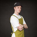 カジュアルな印象に仕上げた高クオリティシェフ帽 ハット☆The side mesh chef hat black (BLACK) #AH1673☆ユニフォームデ...