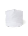 ヨーロピアンパンパン シェフハット ホワイト☆European bread chef hat white #AH1720 ☆飲食店/ホテル/サービスユニフォーム/接客/キッチン/コックコート/エプロン専門店 ♪ ☆ a-mont シェフ 帽子