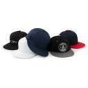 吸湿性に優れた綿100%素材で製作した野球帽☆The basic snapback 5color#AH1735 ☆ユニフォームデザイナー専門ブランド a.mon...