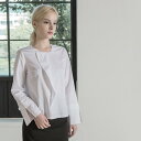 X[c[dumont] [dumont] Flare Cotton Blouse White #DMBL10 WHjtH[fUCi[uh a.montHXEzeET[rXjtH[ijڋqE~[ERbNR[gEGvȂǂ̐Xł a-montJ[fBK