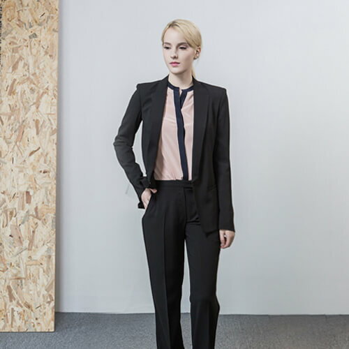 ġ[dumont] Two-Tone Silk Collar Jacket Black #DMJK09 BK˥եǥʡ֥ a.mo...