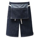 ユニークなデザインでフィット感にも優れたアイテム☆Adams Denim Apron (Blue) #AA1560☆ユニフォームデザイナー専門ブランド a.mont☆飲食店・ホテル・サービスユニフォーム（制服）接客・厨房・コックコート・エプロンなどの専門店です♪ ☆a-montエプロン