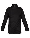 MADIC HIDDEN JWシェフコート☆MAGNETIC hidden jw chef coat #AJ1835 BLACK☆飲食店/ホテル/サービスユニフォーム/接客/キッチン/コックコート/エプロン専門店 ♪ ☆ a-mont シェフコート