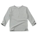 適度な厚みのコットン100%素材☆boat-neck washing cotton round tee (Grey) #AT1780☆ユニフォームデザイナー専門...