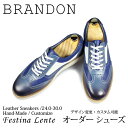 商品名 Brandon 商品コード FL-7024 ブランド名 Festina Lente（フェスティーナレンテ） カラー ブルー 素材 アッパー ： 本革 （牛革） ライニング（裏地）： 本革 （豚革） 中敷き： 本革 アウトソール ： ...