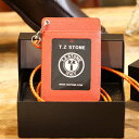 イタリアの革ネックレス財布 カード財布 簡単な財布TZ1D214 ☆ ベルトの専門店TZSTONE
