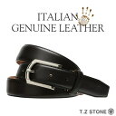 クラシックプレミアムイタリアカーフレザー ブラックベルト(幅3.5cm/26〜42インチまで)TZ1D122BK☆輸入革(牛革)☆レザーベルト 本革ベルト メン...