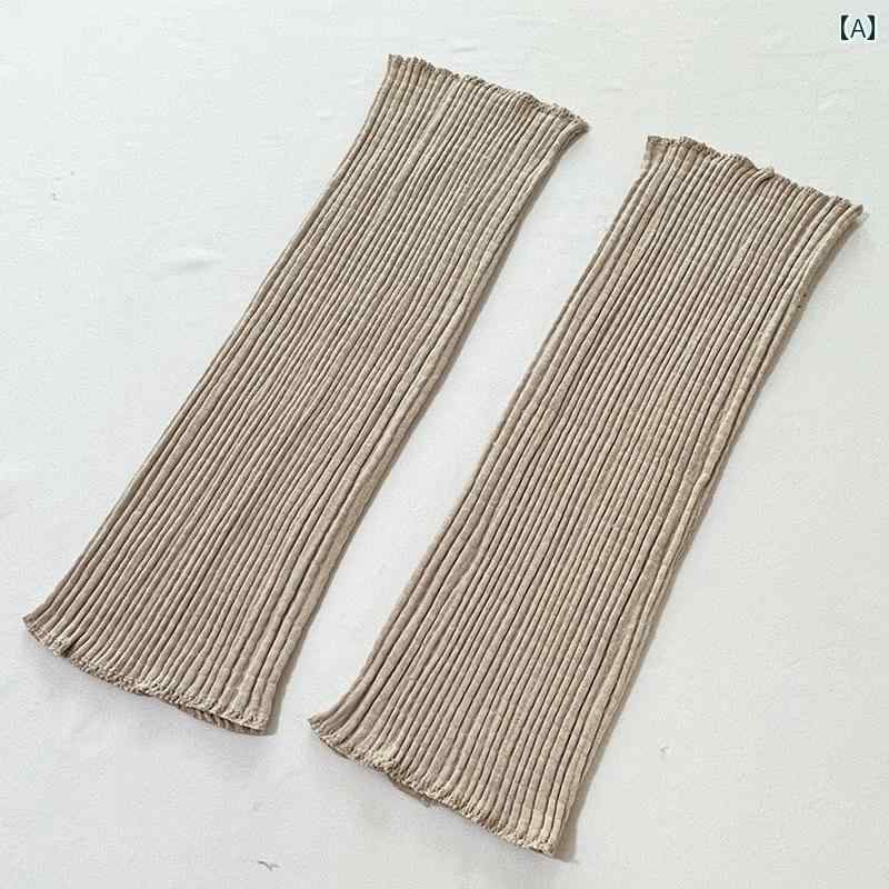 冷え性 オールシーズン用 滑り止め ソックス ワイドレッグウォーマー 靴下 エアコンの 効いた 部屋で メンズ レディースを 暖かい 保つ ゆったり 膝 パッド 古風 クール 脚 関節 炎 睡眠 夏用 スリーブ 延長