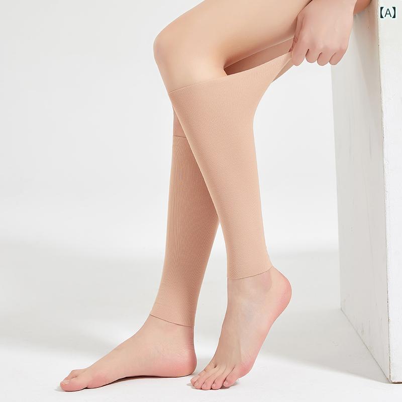 温活 冷えとり 靴下 ロング サポーター エアコン 付きの 部屋で ふくらはぎを 保護 し 保温性 古風 クール 脚の 女性は 夏に 薄手 足首を する レギンス ロング チューブ レッグカバー スポーツ フットカバー