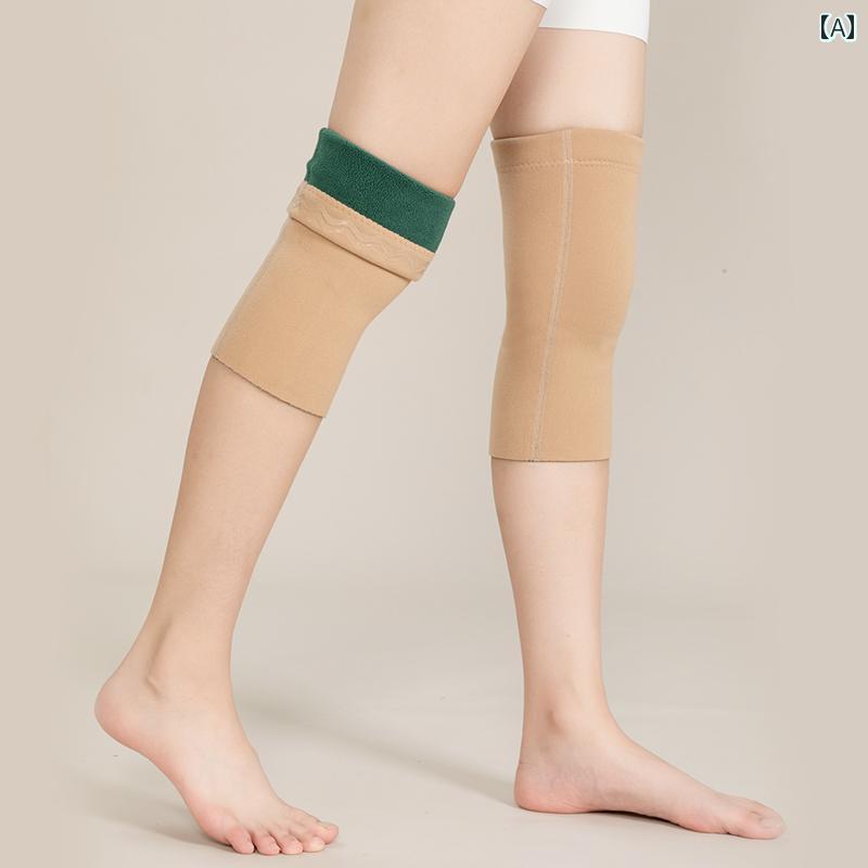 温活 冷えとり 暖かい 靴下 レディース よもぎの 暖かい レギンス ふくらはぎ ソックス 古風 クール 脚の 膝の 保護 秋冬 男女 厚手 裏起毛 関節の 風邪 睡眠