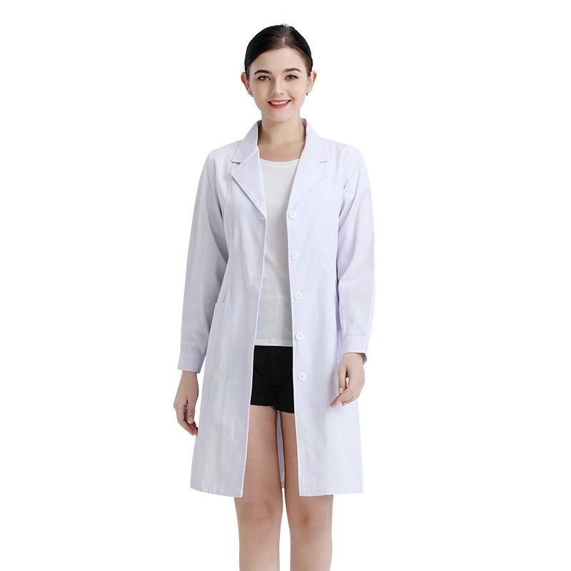 白衣 レディース 診察衣 ドクターコート 半袖 医療用 春夏 薄手 吸湿排汗 綿 手術衣 実験衣 薬剤師 介..